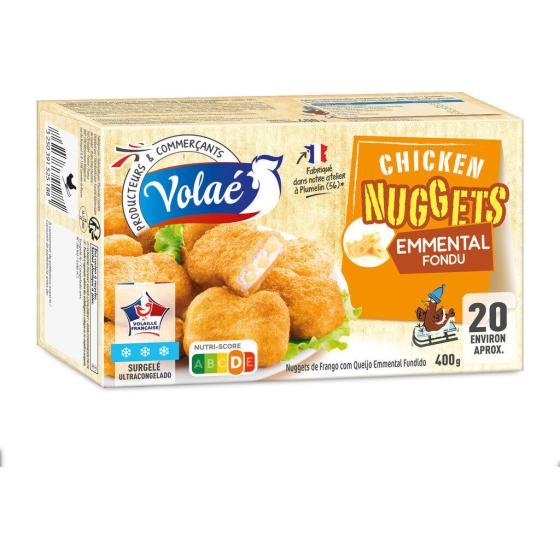 CHICKEN NUGGETS EMMENTAL FONDU VOLAE 400G