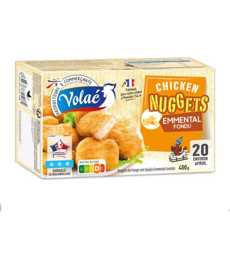 CHICKEN NUGGETS EMMENTAL FONDU VOLAE 400G