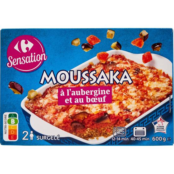 MOUSSAKA CARREFOUR 600G