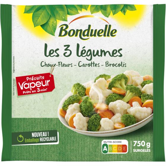 LES 3 LEGUMES BONDUELLE 750G