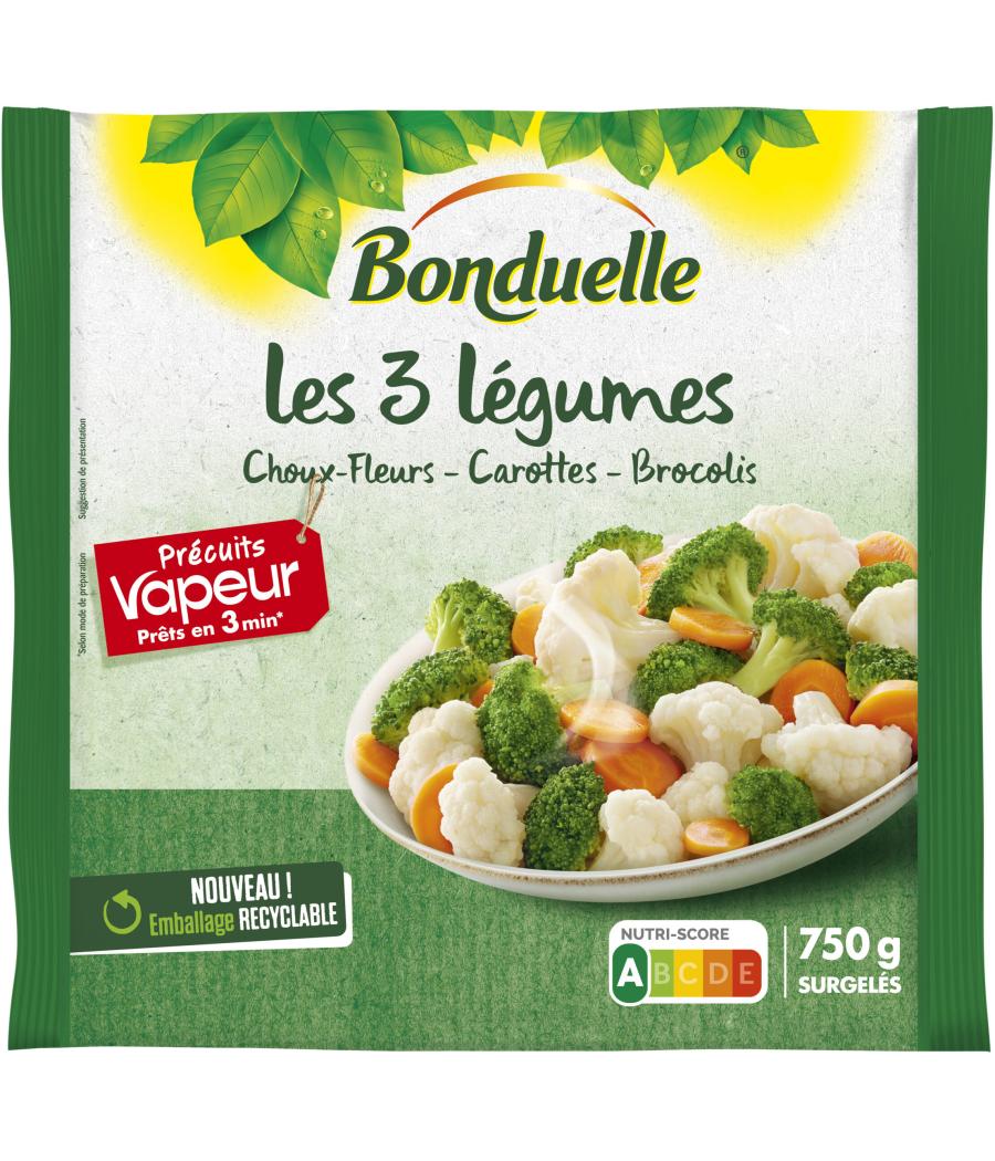 LES 3 LEGUMES BONDUELLE 750G