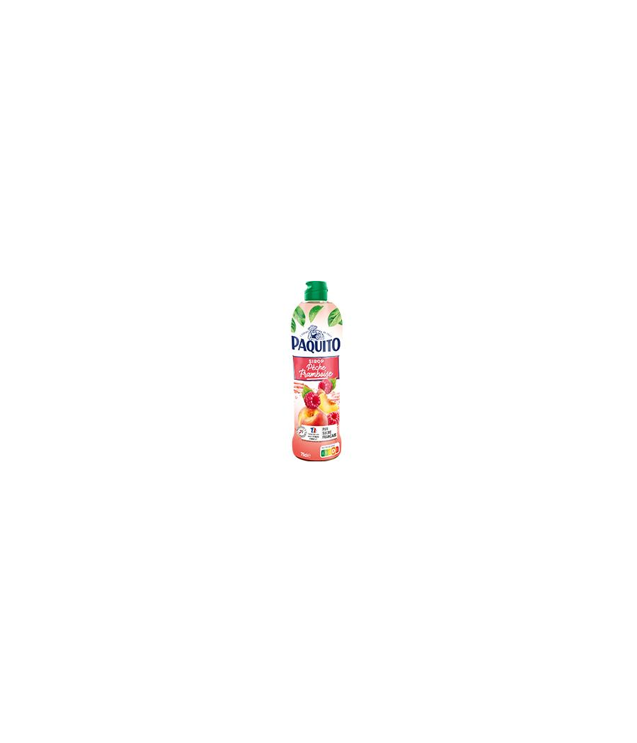SIROP PECHE FRAMBOISE PAQUITO 75CL