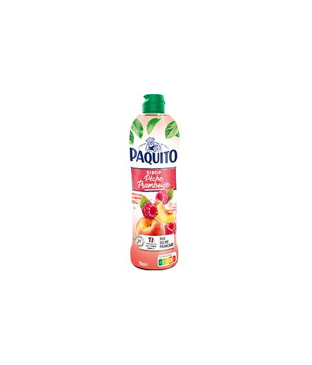 SIROP PECHE FRAMBOISE PAQUITO 75CL