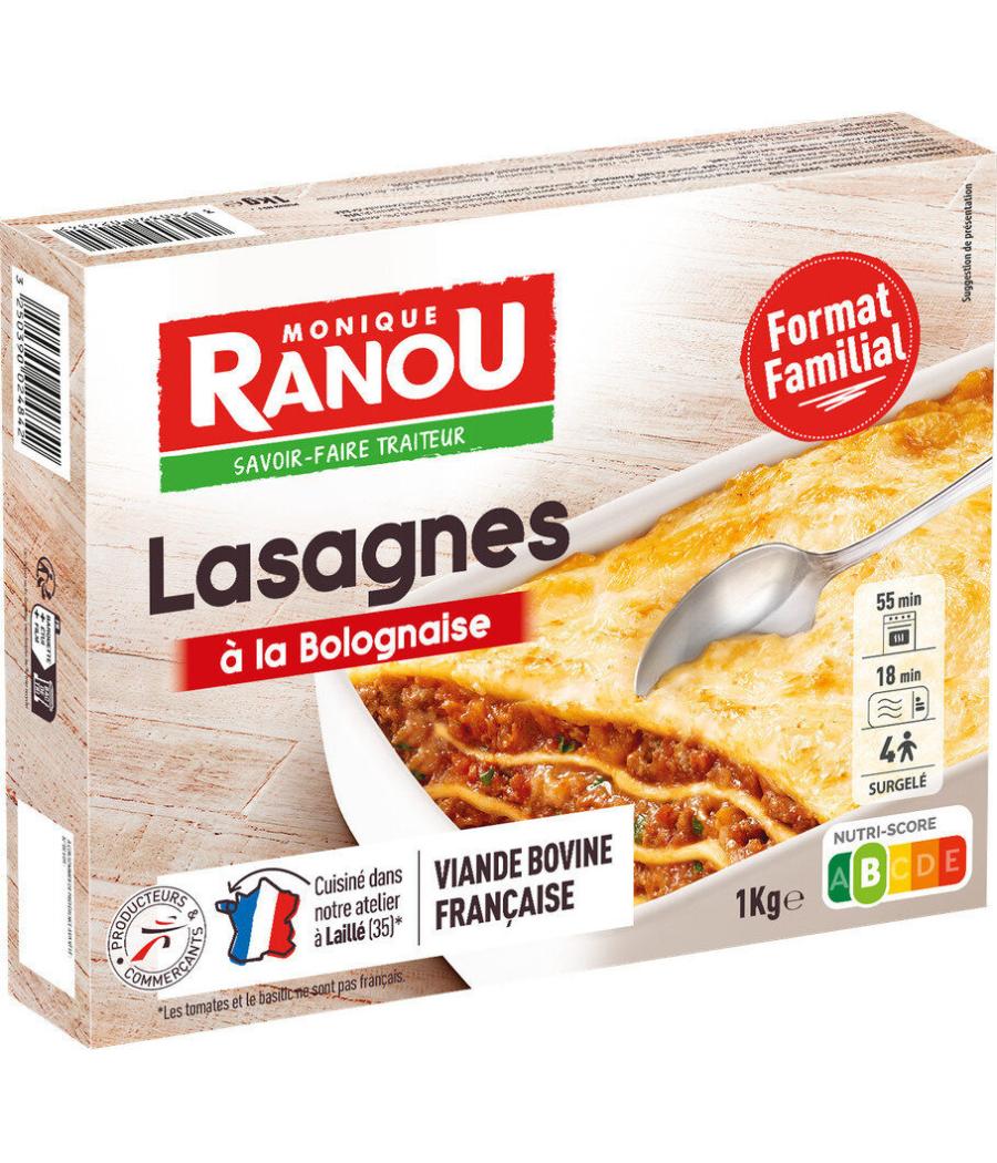 LASAGNES A LA BOLOGNAISE MONIQUE RANOU 1KG