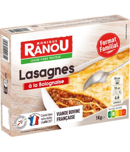 LASAGNES A LA BOLOGNAISE MONIQUE RANOU 1KG
