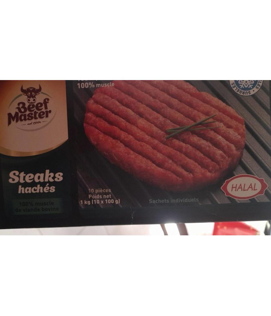 STEAK BEEF MASTER HACHES 1KG