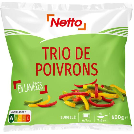 TRIO DE POIVRONS LANIERES NETTO 600G