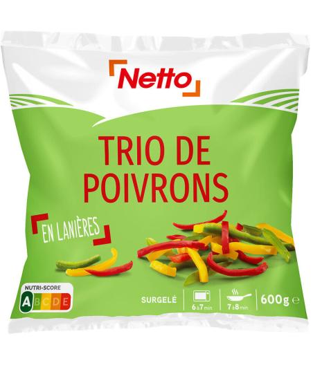TRIO DE POIVRONS LANIERES NETTO 600G