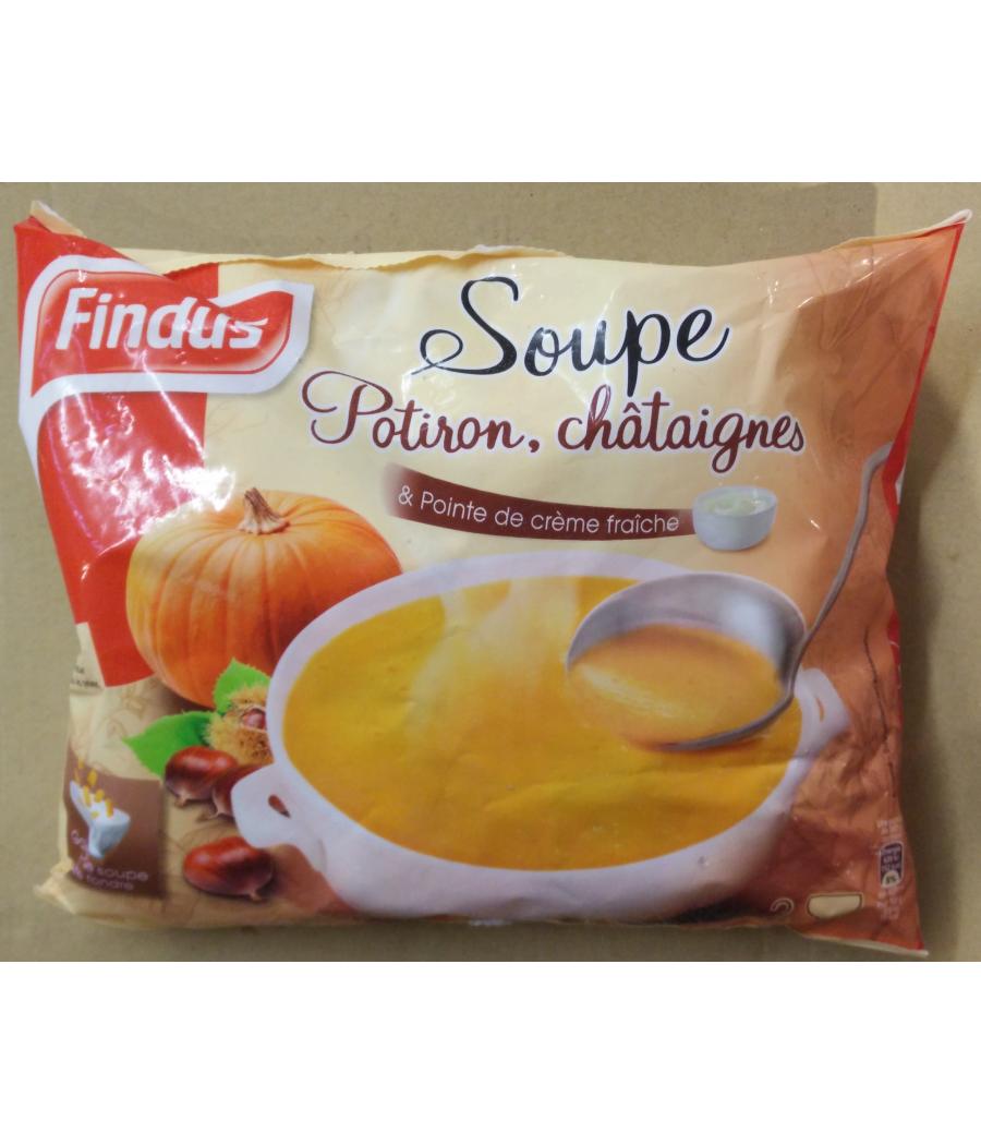 SOUPE POTIRON CHATAIGNES FINDUS 600G