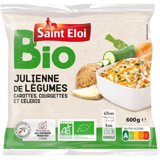 JULIENNE DE LEGUMES BIO SAINT ELOI 600G