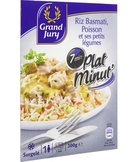 RIZ POISSON ET SES PETITS LEGUMES GRAND JURY 300G
