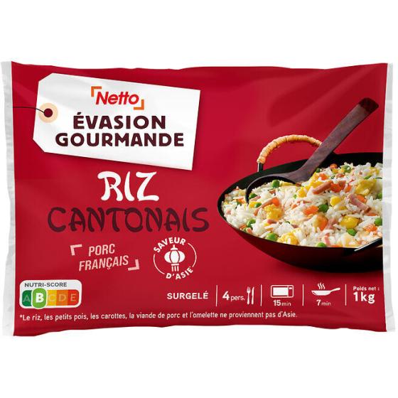 RIZ CANTONAIS NETTO 1KG