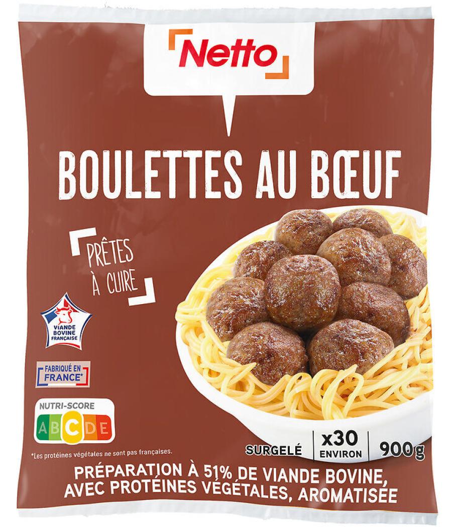 BOULETTES AU BOEUF NETTO 900G