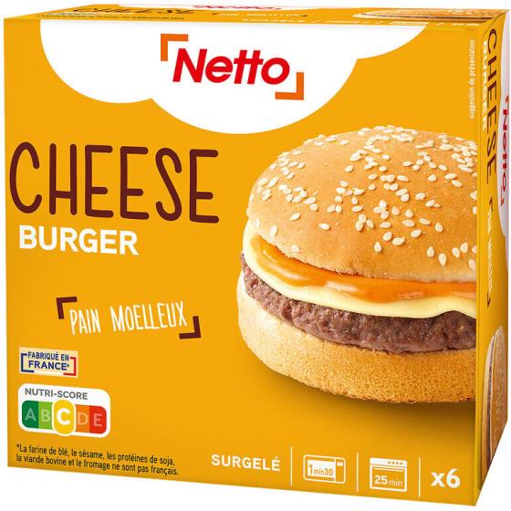 CHEESEBURGER NETTO 750G