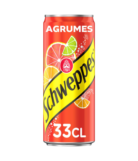 SCHWEPPES AGRUMES 33CL