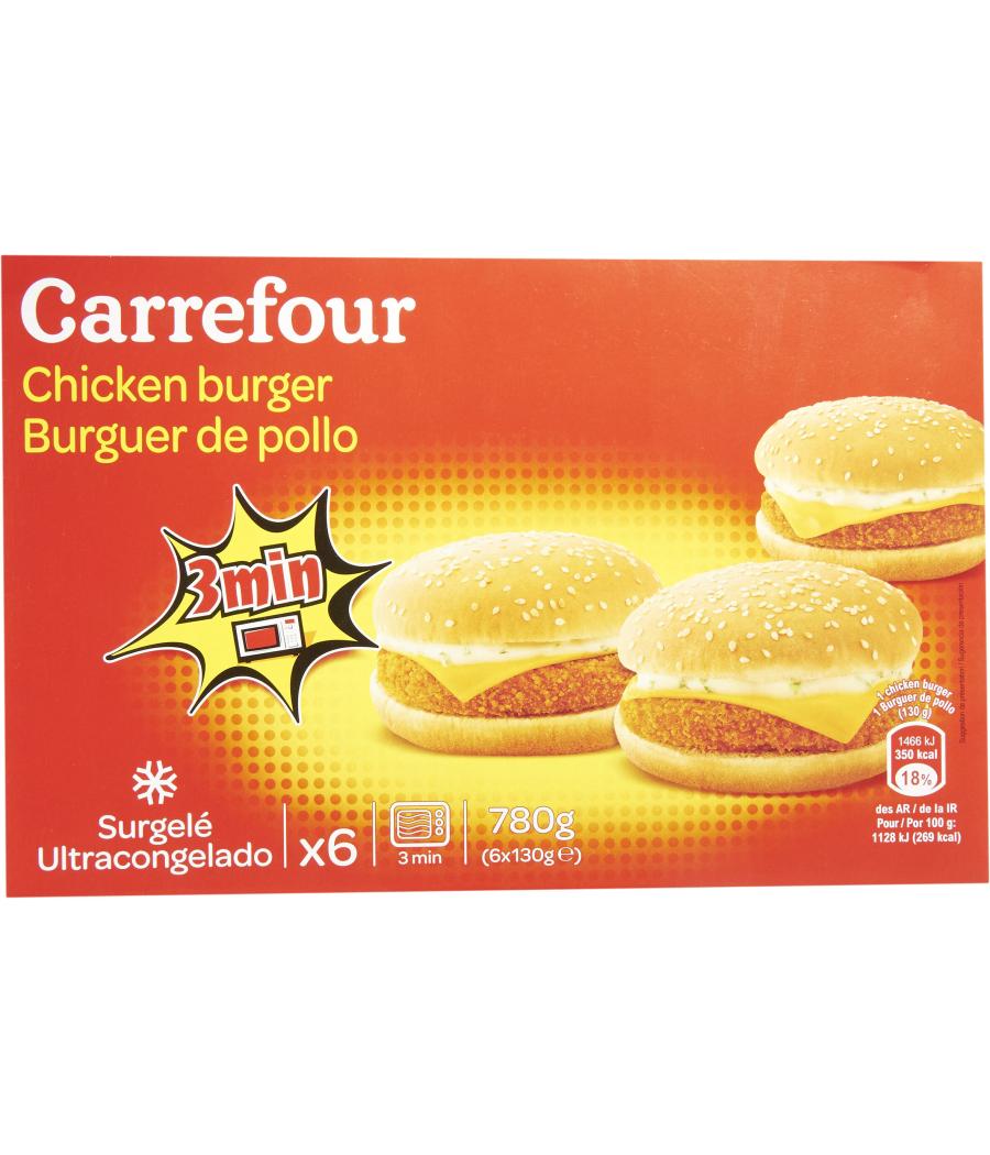 CHICKEN BURGER CARREFOUR  780G