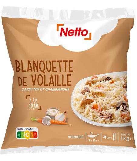 BLANQUETTE DE VOLAILLE NETTO 1KG