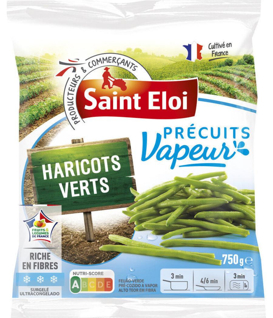 HARICOTS VERTS PRECUITS VAPEUR SAINT-ELOI 750G