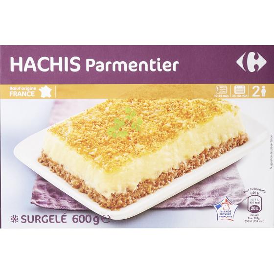 HACHIS PARMENTIER CARREFOUR  600G