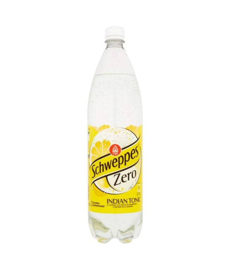 SCHWEPPS ZERO INDIAN TONIC 1,5L