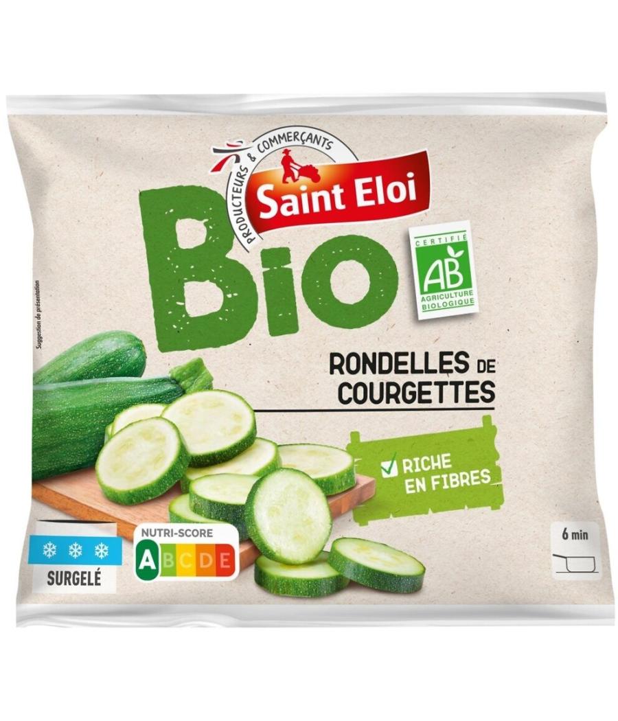 RONDELLES DE COURGETTES BIO SAINT ELOI 600G