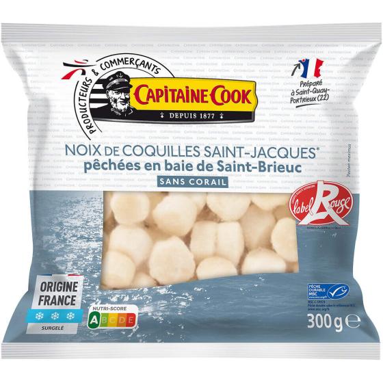 NOIX DE SAINT JACQUES SANS CORAIL CAPITAINE COOK 300G