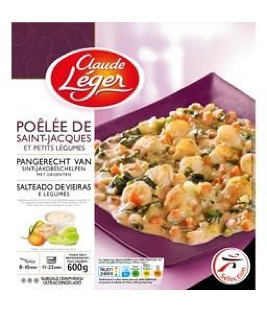 POELEE DE SAINT-JACQUES ET PETITS LEGUMES 600 G