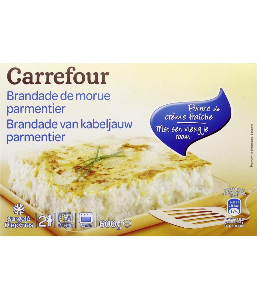 BRANDADE DE MORUE PARMENTIER CARREFOUR 600G