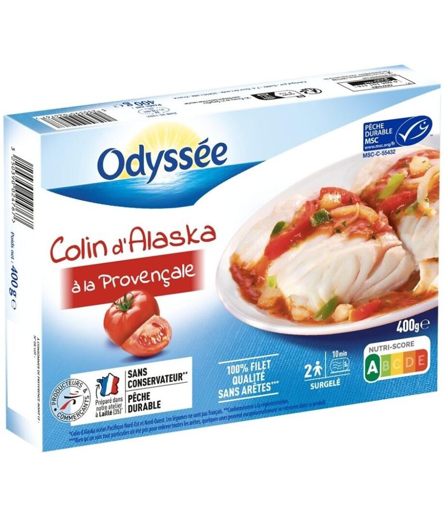 COLIN D'ALASKA A LA PROVENCALE ODYSSEE 400G