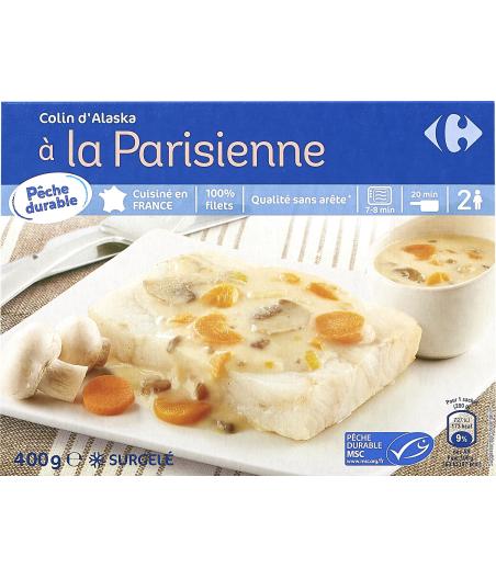 COLIN D'ALASKA A LA PARISIENNE CARREFOUR 400G