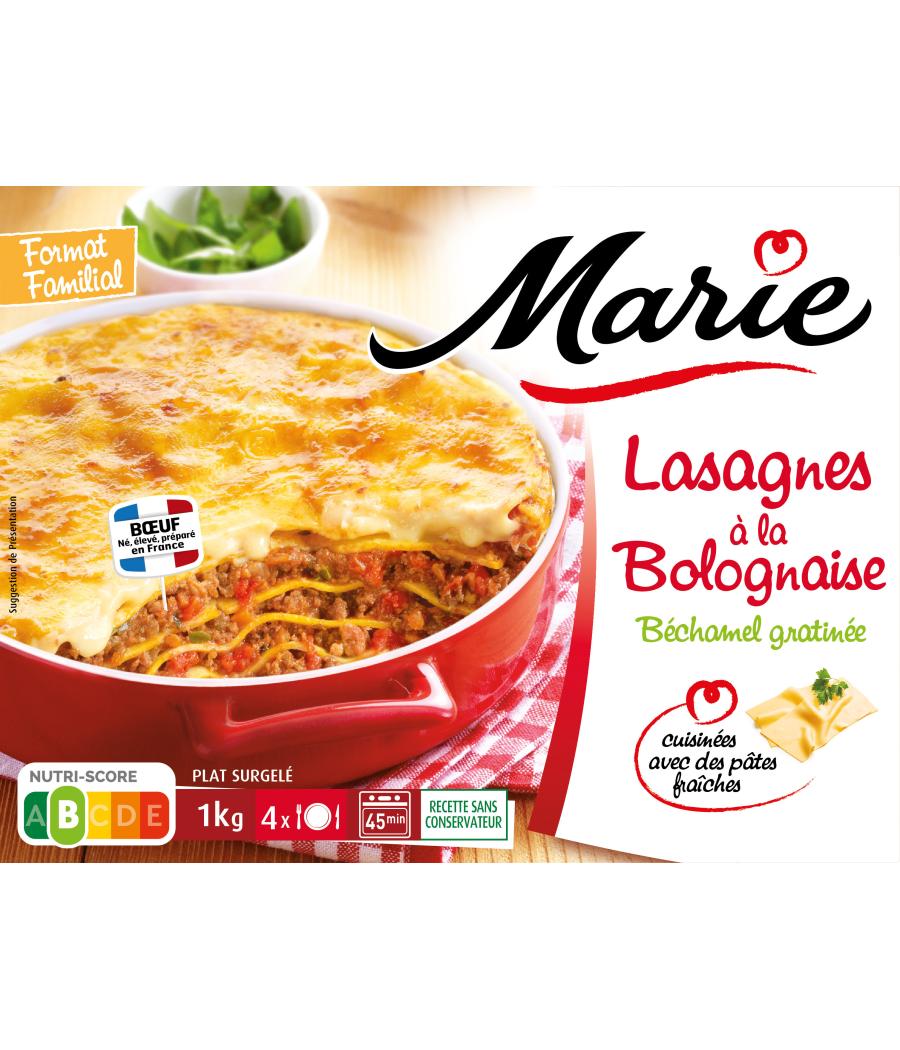 LASAGNES A LA BOLOGNAISE MARIE 1KG