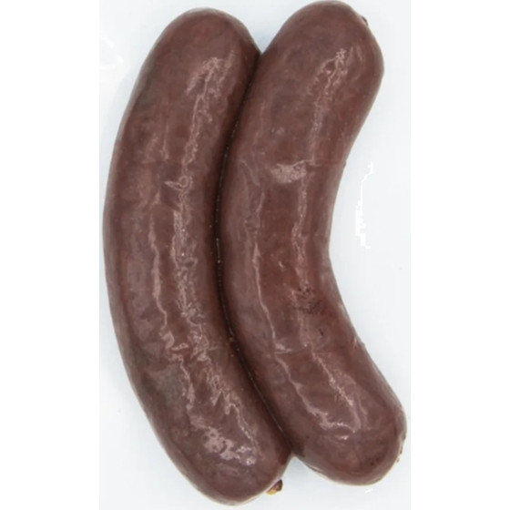 2 BOUDINS NOIRS AUX  OIGNONS