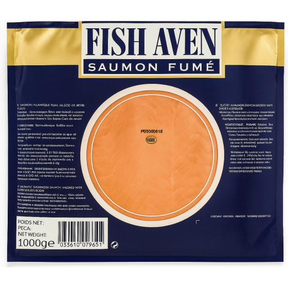 SAUMON FUME FISH AVEN 1000G