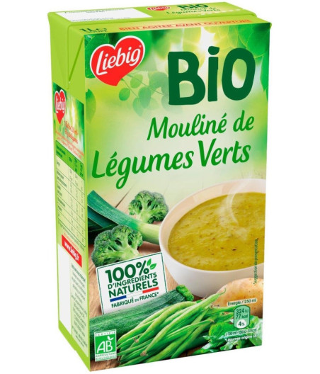 MOULINE DE LEGUMES VERTS BIO LIEBIG 1L