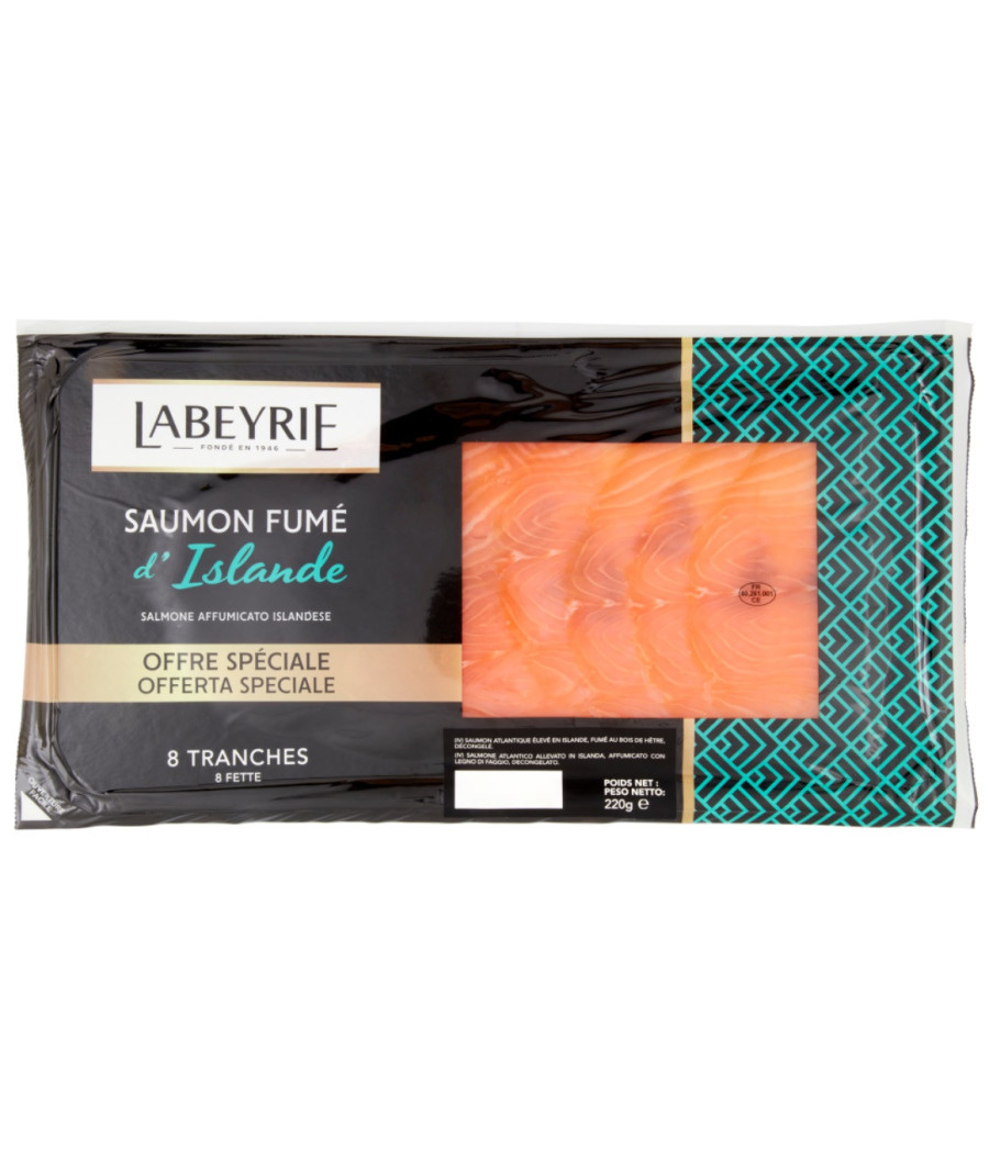 SAUMON FUME D'ISLANDE