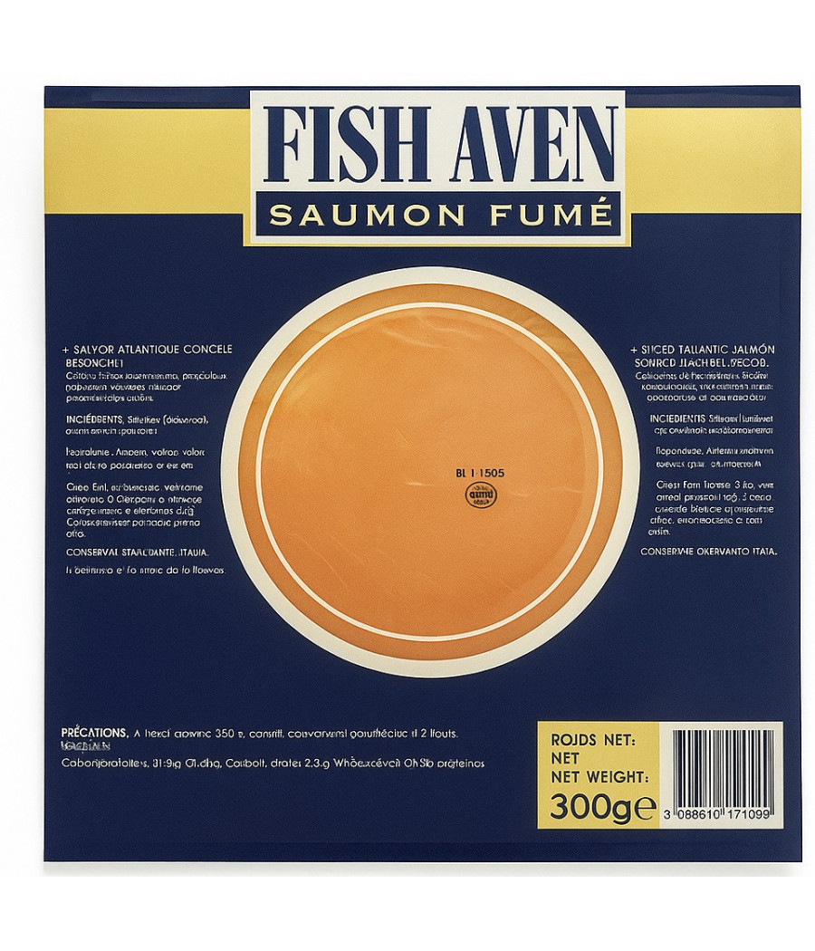 SAUMON FUME 300G