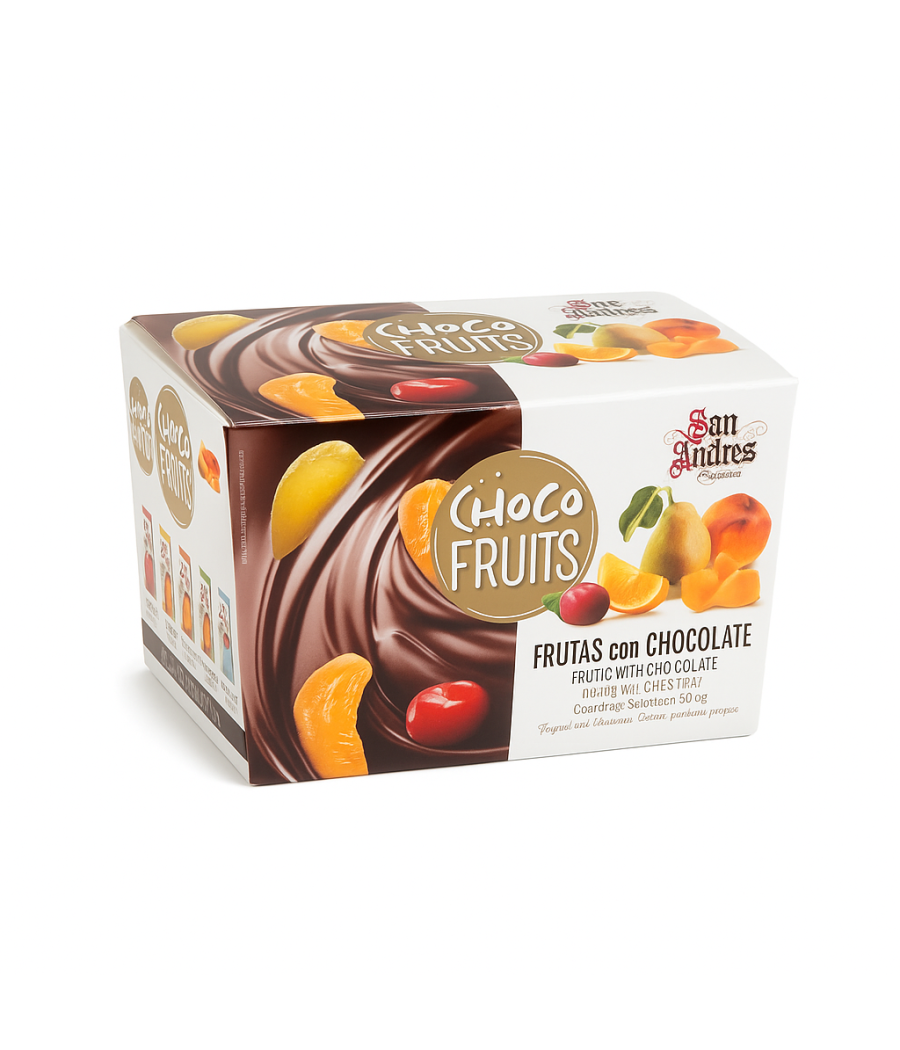 BALLOTIN CHOCO FRUITS SAN ANDRES 150G 150 G 150 G 150 G 150 G