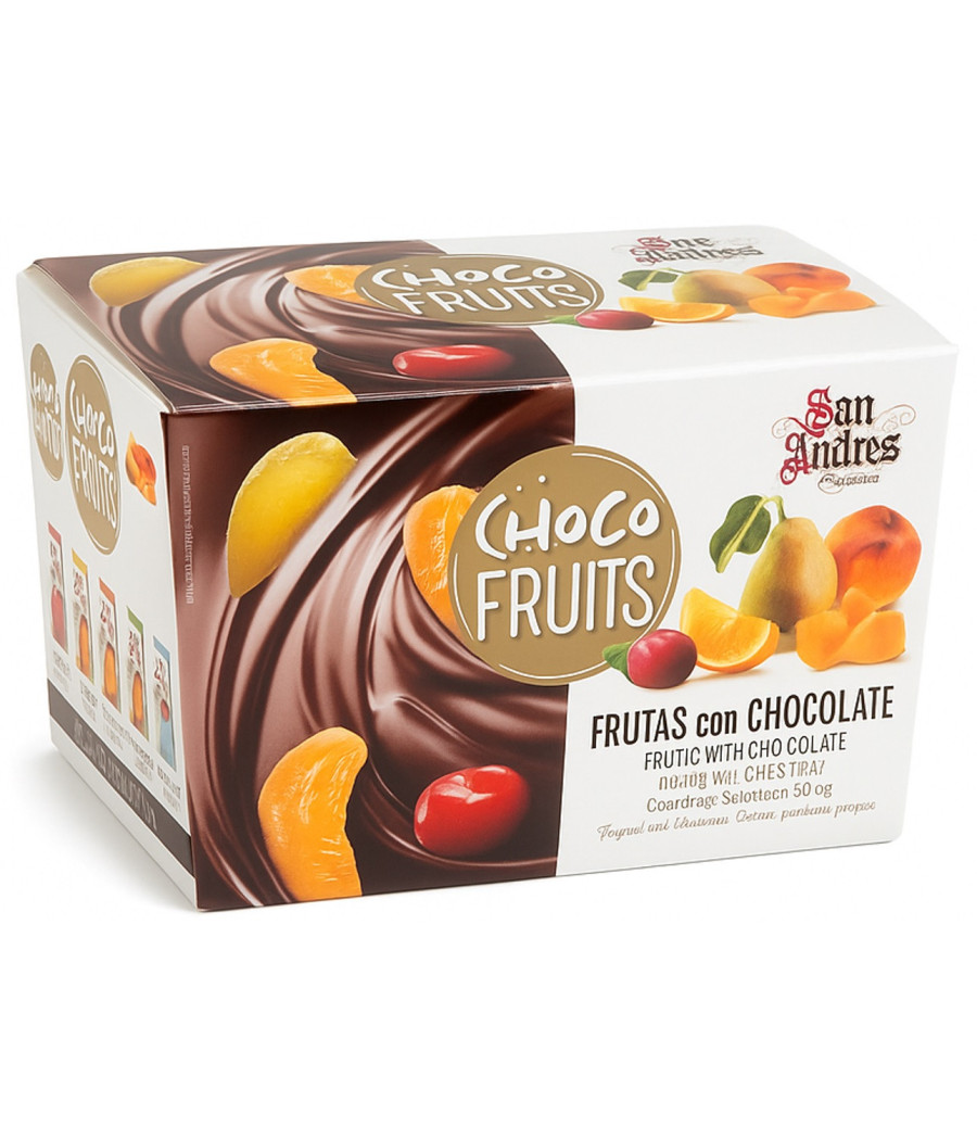 BALLOTIN CHOCO FRUITS SAN ANDRES 150G 150 G 150 G 150 G 150 G