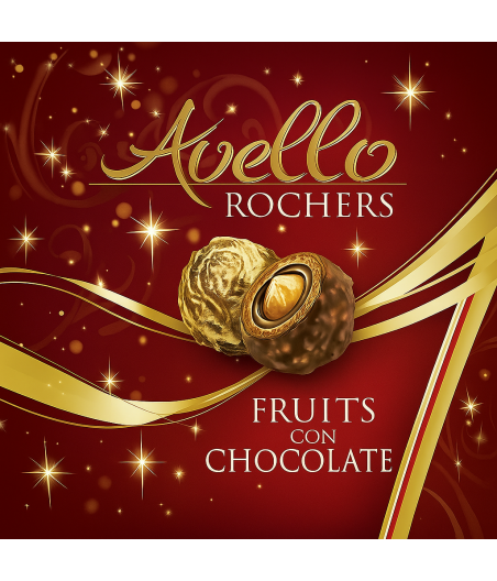 CHOCOLAT FOURRES A LA NOISETTE AVELLO ROCHER 150G