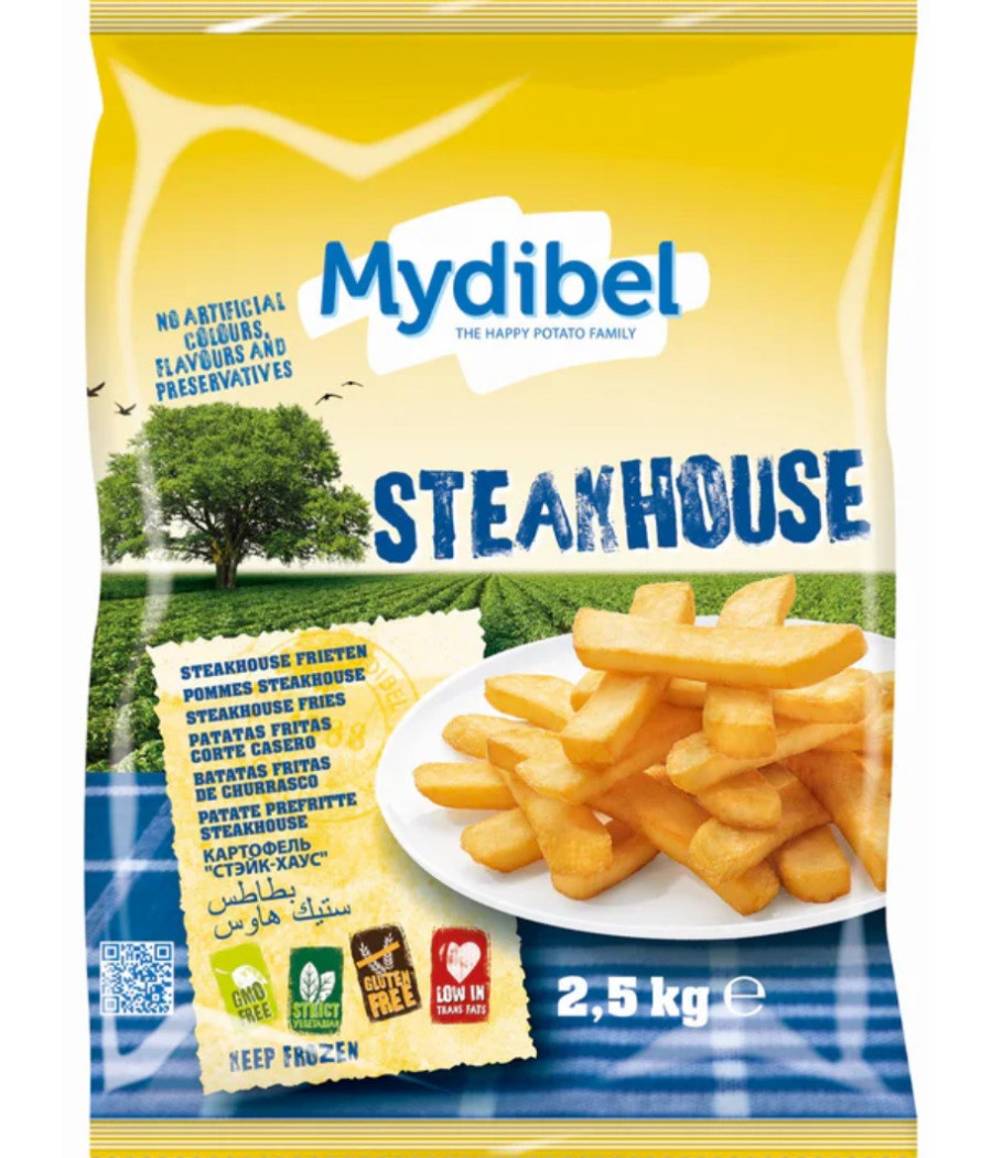 FRITES STEAKHOUSE MYDIBEL 2.5KG