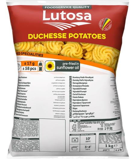 POMMES DUCHESSES LUTOSA 1KG