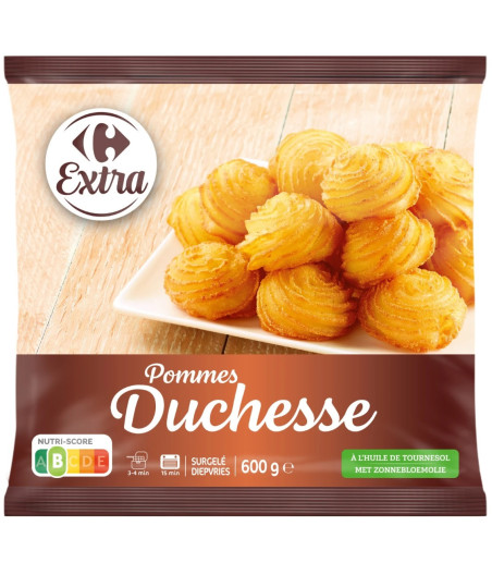 POMMES DUCHESSE CARREFOUR EXTRA 600G