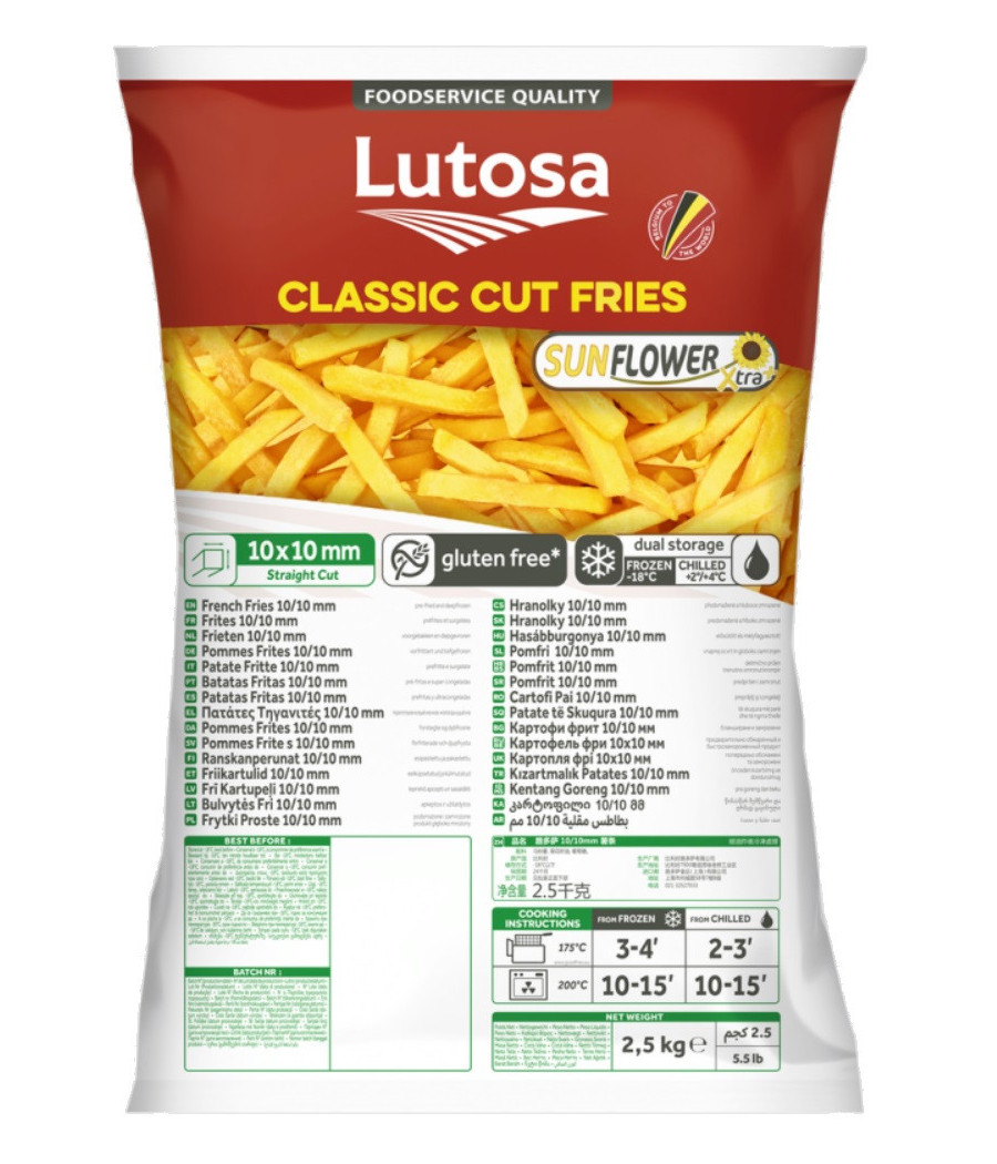 POMMES FRITES LUTOSA 2.5KG