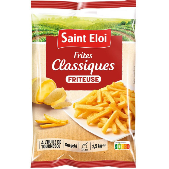POMMES FRITES CLASSIQUE SAINT ELOI 2,5 KG