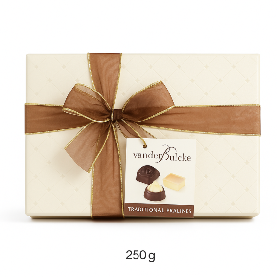 ASSORTISSEMENTS DE PRALINE BELGES (LAIT,NOIR,BLANC,GANACHE , ETC ) VANDERBULCKE