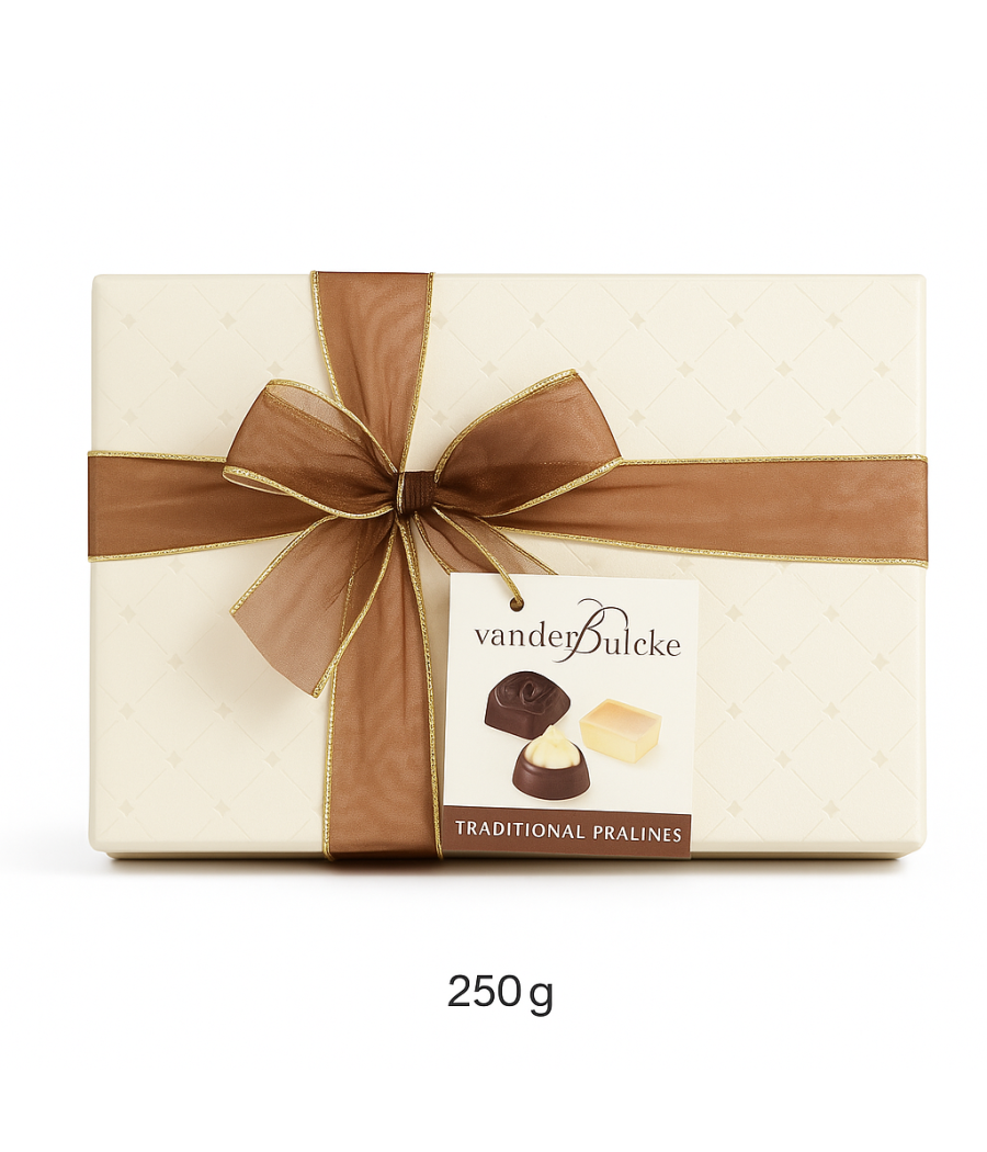 ASSORTISSEMENTS DE PRALINE BELGES (LAIT,NOIR,BLANC,GANACHE , ETC ) VANDERBULCKE