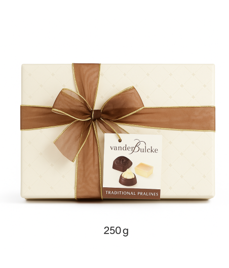 ASSORTISSEMENTS DE PRALINE BELGES (LAIT,NOIR,BLANC,GANACHE , ETC ) VANDERBULCKE