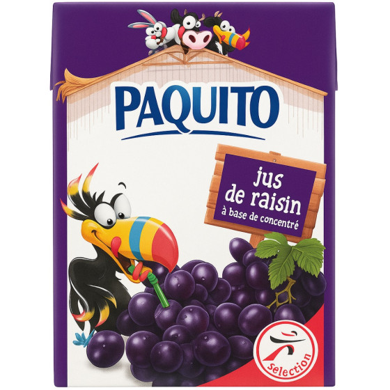 JUS DE RAISIN PAQUITO 6X20CL