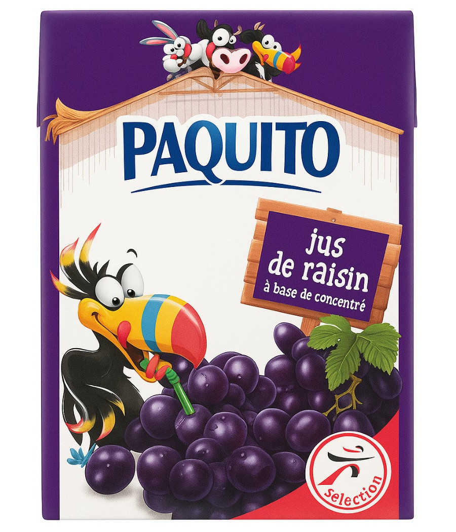 JUS DE RAISIN PAQUITO 6X20CL