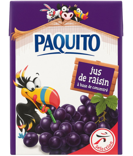 JUS DE FRUITS RAISIN PAQUITO 20CL